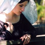 Violet Wool Dress {Historical}